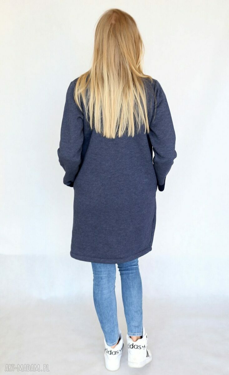 płaszc długi narzutka S - M jeans