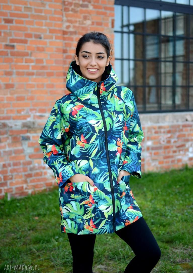 płaszcze: Płaszcz przeciwdeszczowy, wodoodporny, kolorowy Hand Made