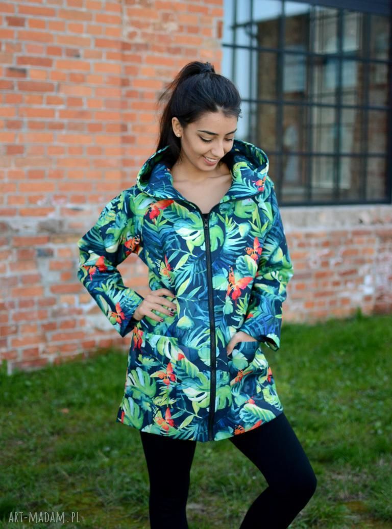 płaszcze: Płaszcz przeciwdeszczowy, wodoodporny, kolorowy Hand Made