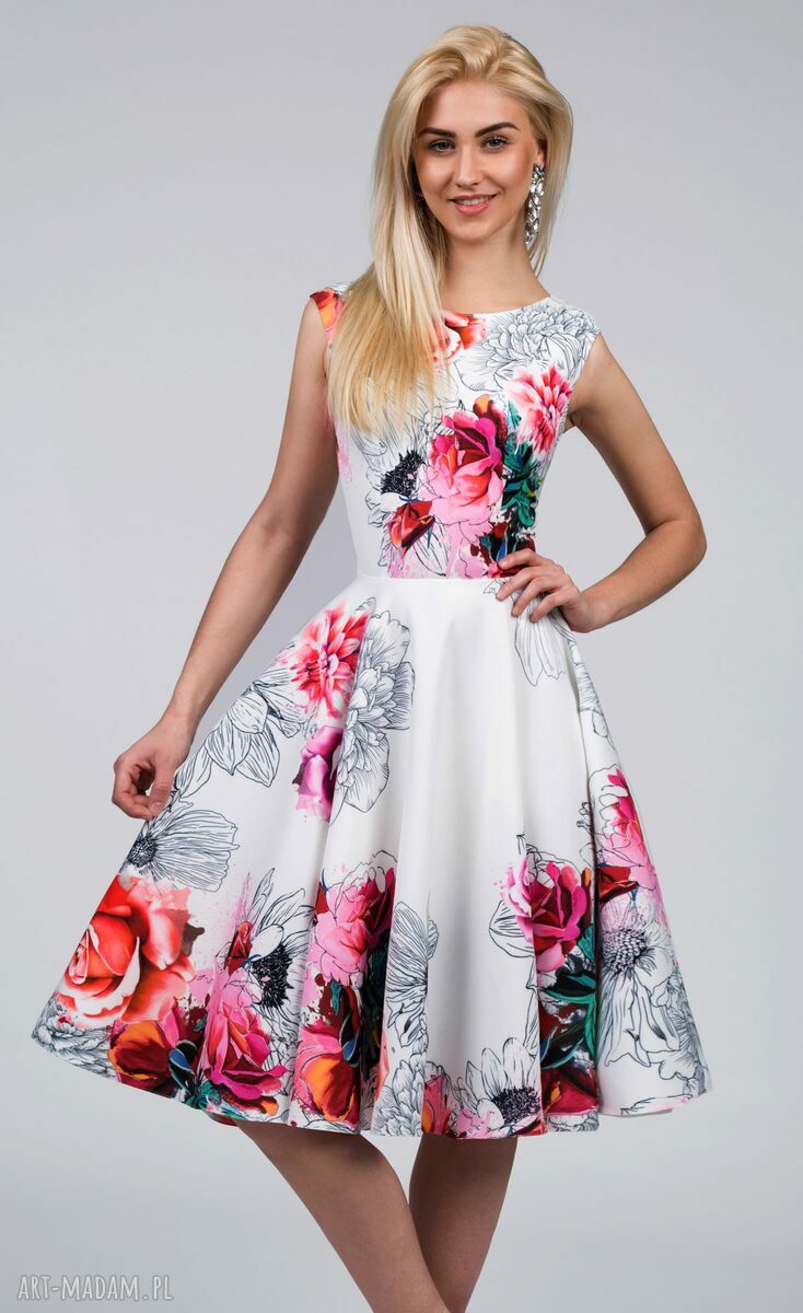 Sukienka SCARLETT Midi Delicja Ręcznie zrobione