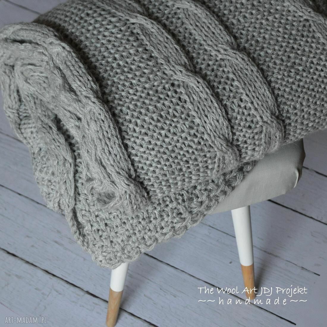 koce i narzuty: pled ZAMÓWIENIE P. Natalia Ręcznie zrobione