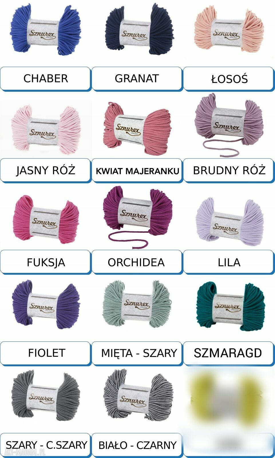 Podkładki pod kubki ze sznurka w koszyczku - komplet 7 elementów