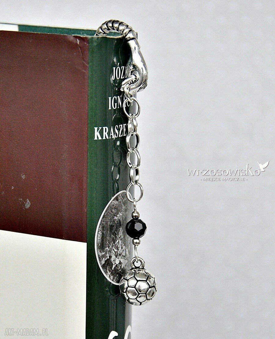 Podaj dalej zakładka dla Piłkarza handmade