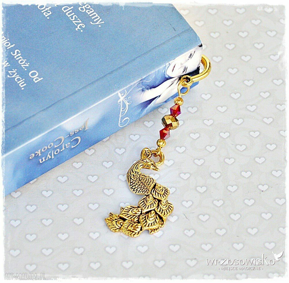 Złoty Paw zakładka do książki Hand Made