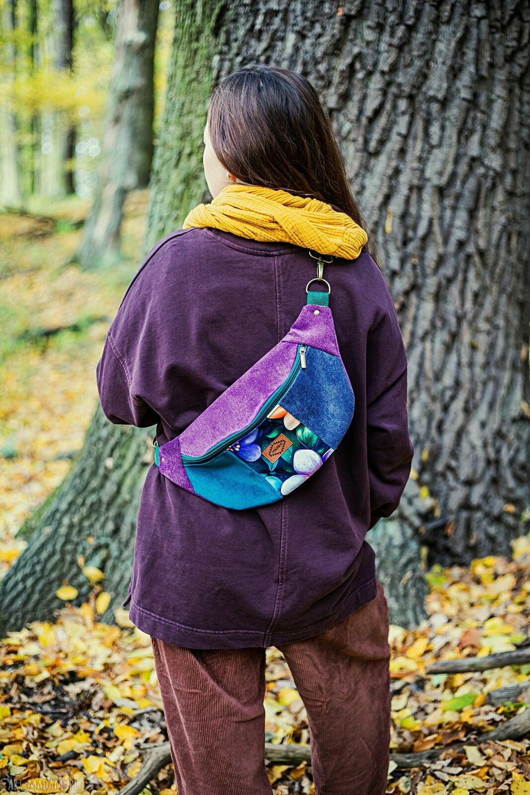Podgląd projektu nerki handmade na zamówienie