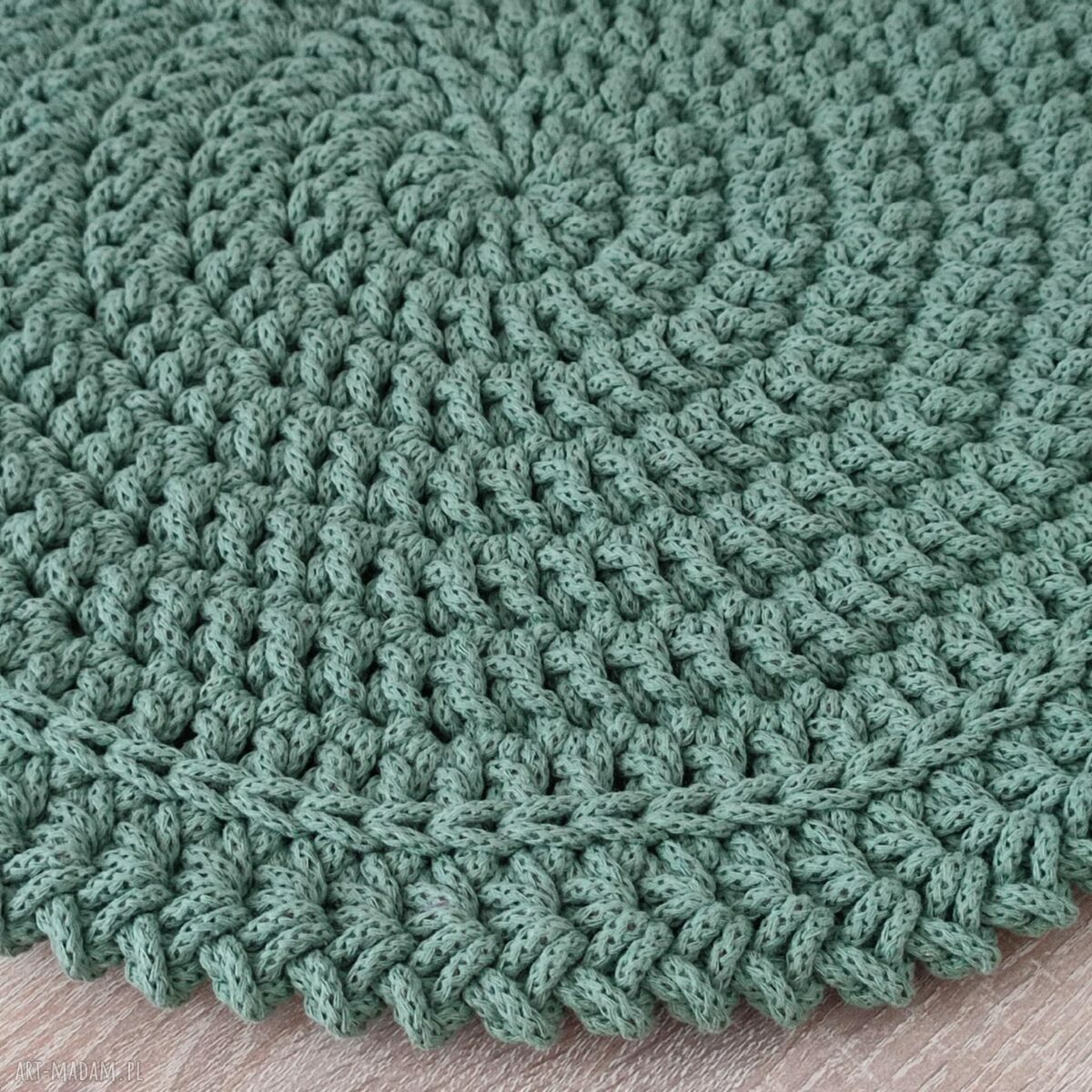 Boho podkładka szydełkowa ze sznurka 50 cm