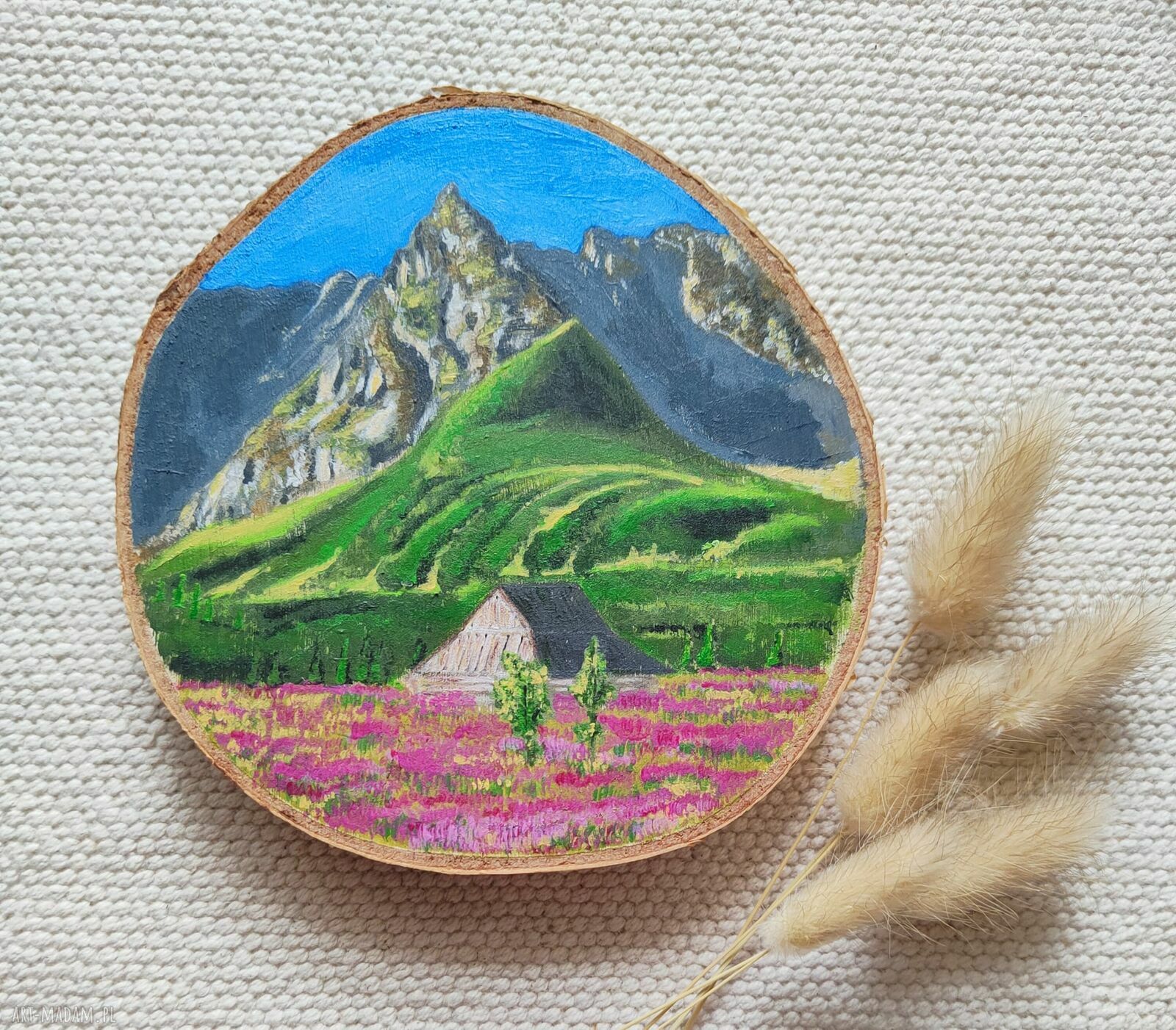 Podkładka pod kubek i mini-obrazek Tatry 2 - Hala Gąsienicowa