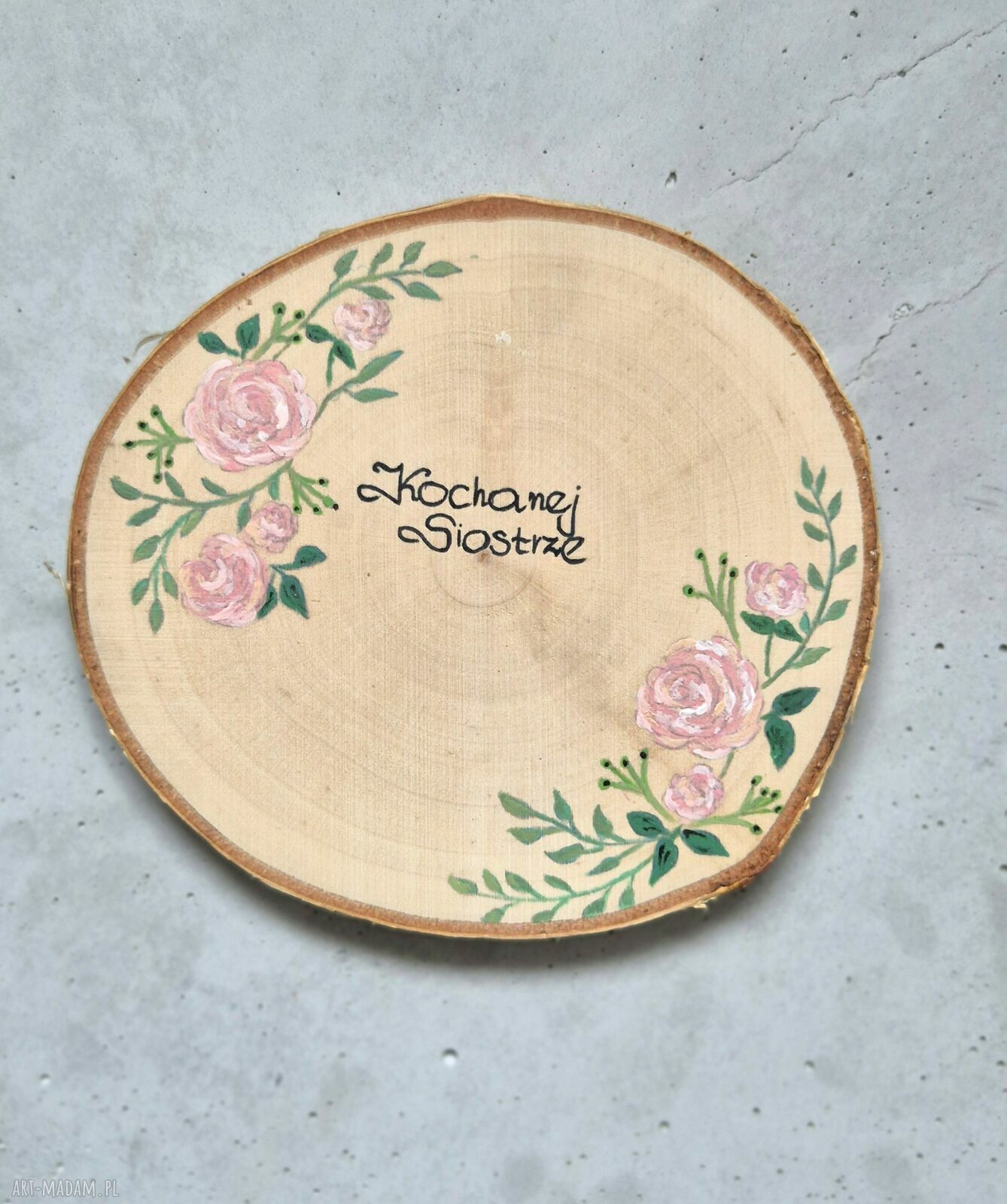 Podkładka pod kubek "Kochanej Siostrze"