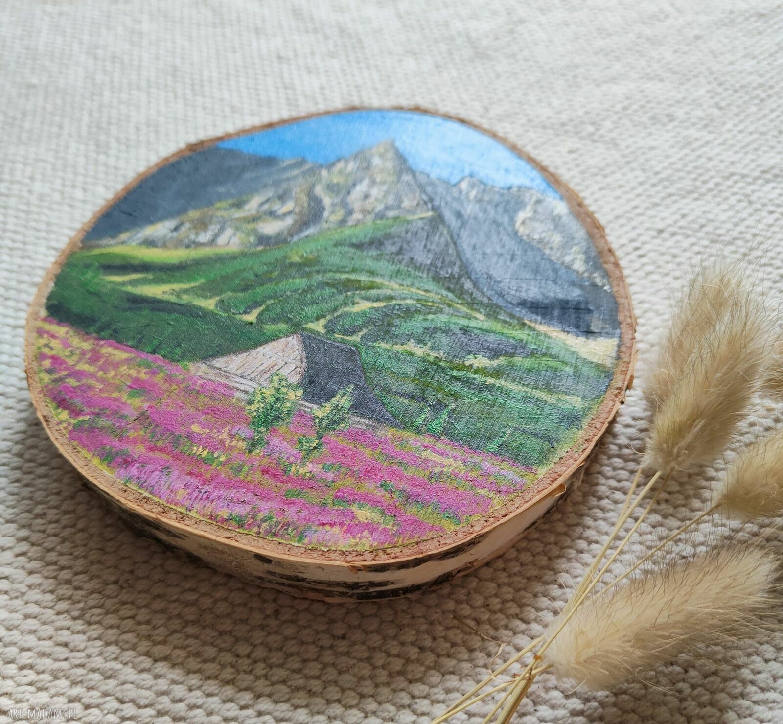 Podkładka pod kubek i mini-obrazek Tatry 2 - Hala Gąsienicowa