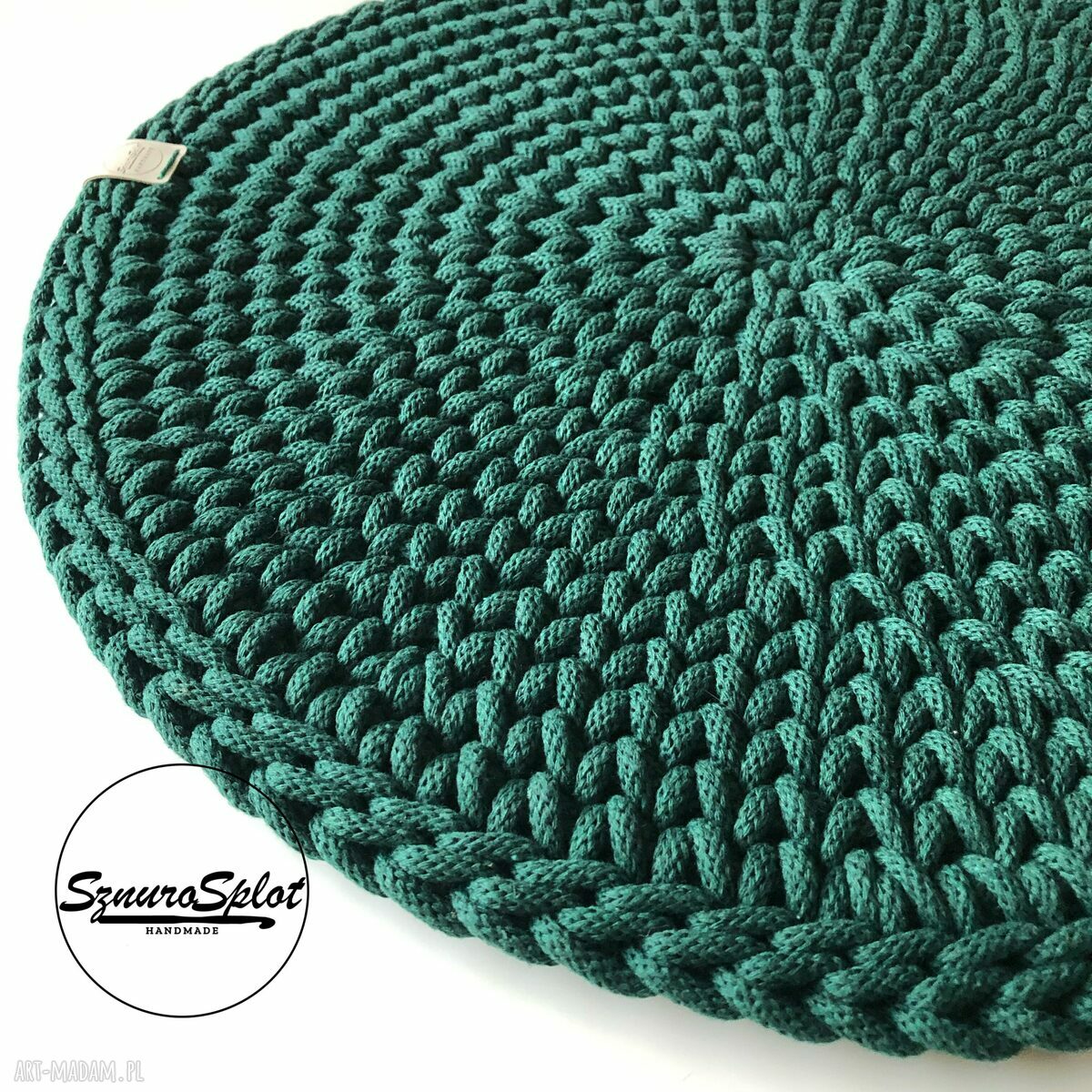 Podkładka szydełkowa na stół 42 cm - dekoracja pod talerze