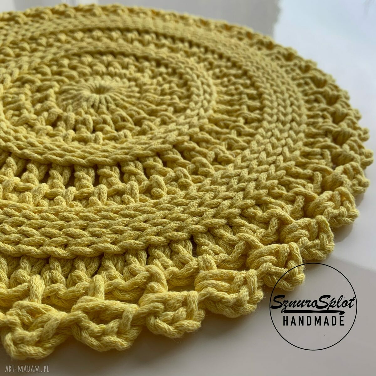 Podkładka/serwetka ze sznurka 30 cm