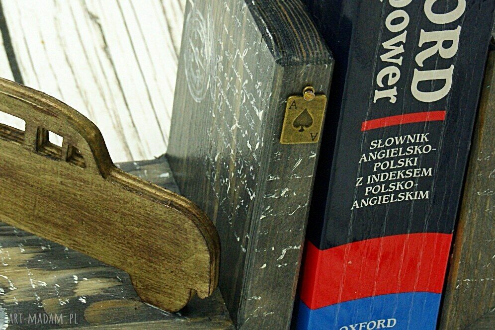Podpórki pod książki Retro Podróże z autami - komplet 2 szt.