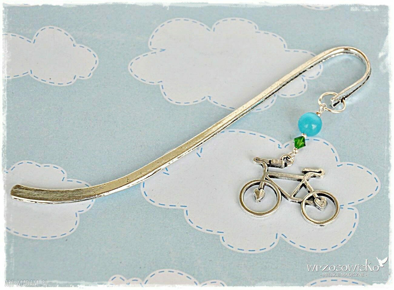 Kocham mój rower :) Zakładka do książki Handmade