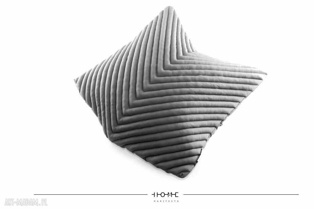 poduszka chevron 50/ grey
