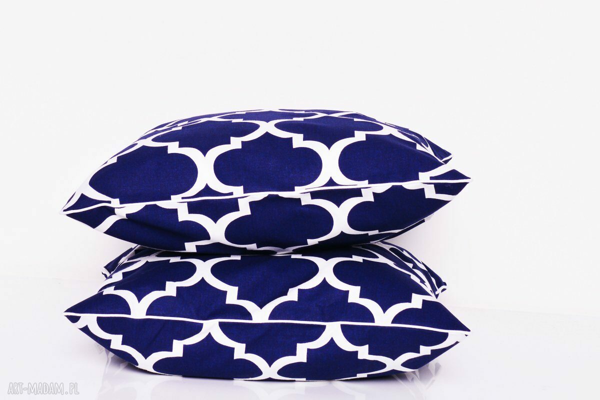 Poduszka FRESH NAVY BLUE 50x50cm od majunto