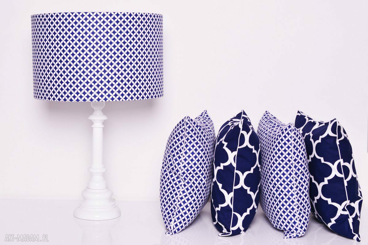Poduszka FRESH NAVY BLUE 50x50cm od majunto