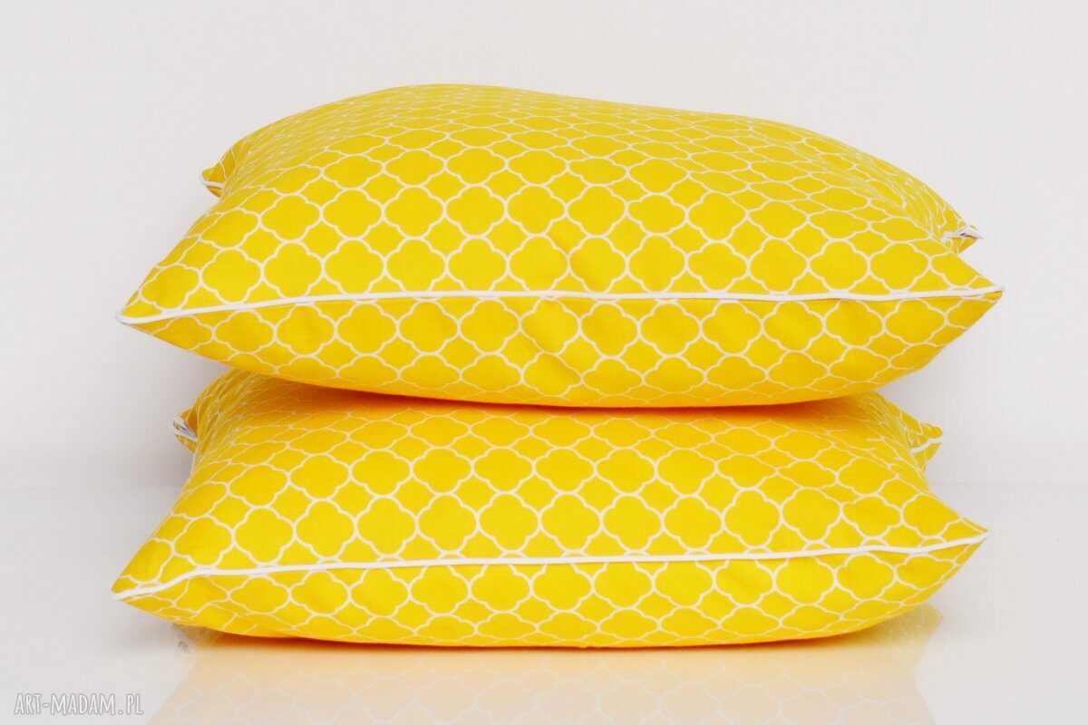 Poduszka LITTLE FRESH YELLOW 40x40cm od majunto