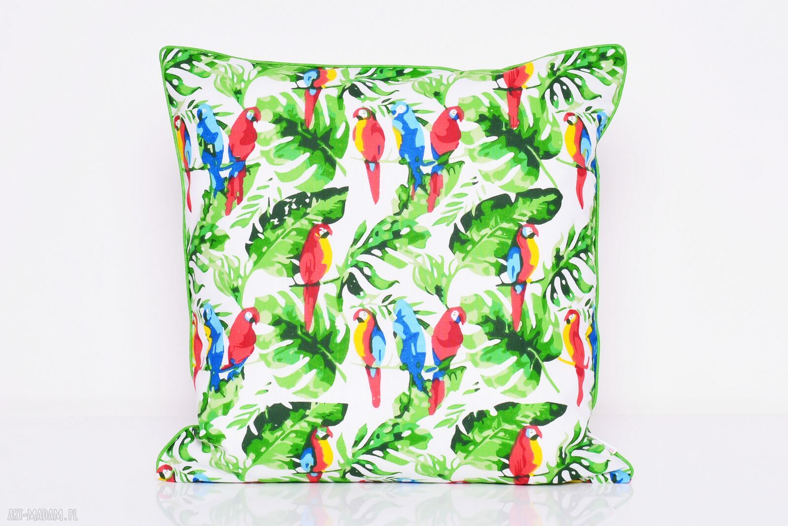 Poduszka PARROTS 40x40cm, papugi od majunto