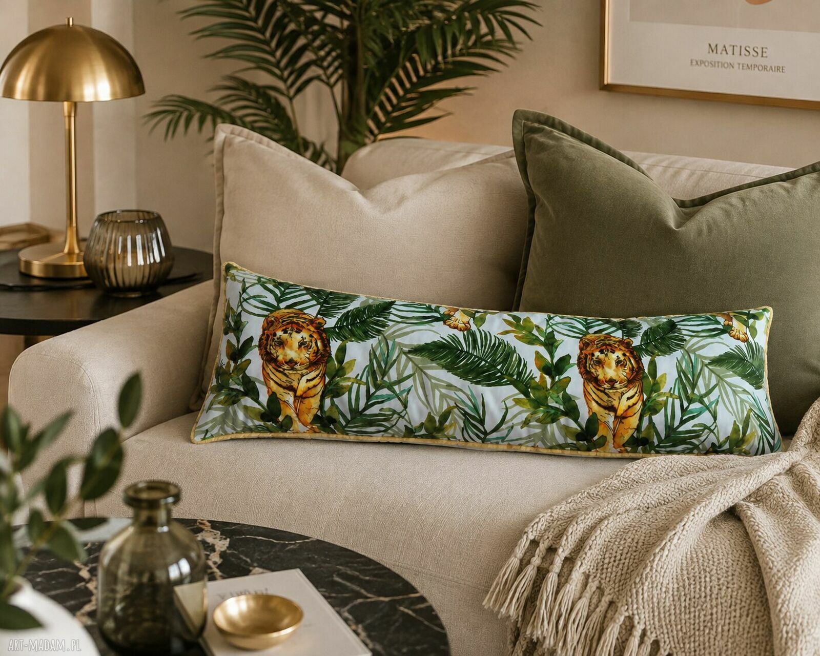 Poduszka dekoracyjna handmade do przytulnego wnętrza