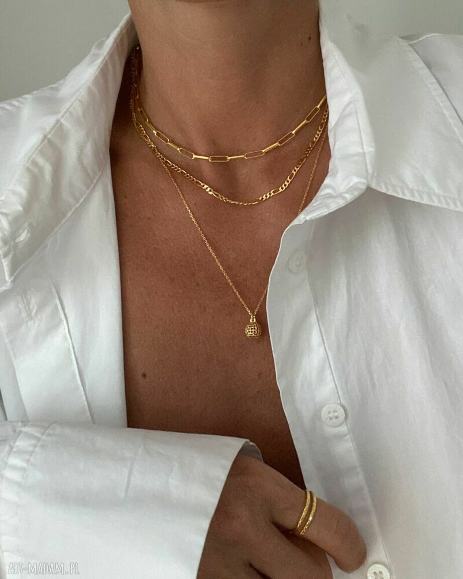 pierścionki: Złoty delikatny pierścionek Hand Made