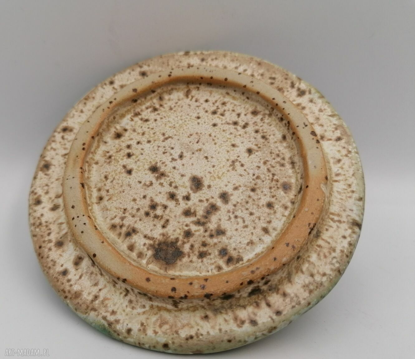 Pojemnik ceramiczny Mandala w turkusie