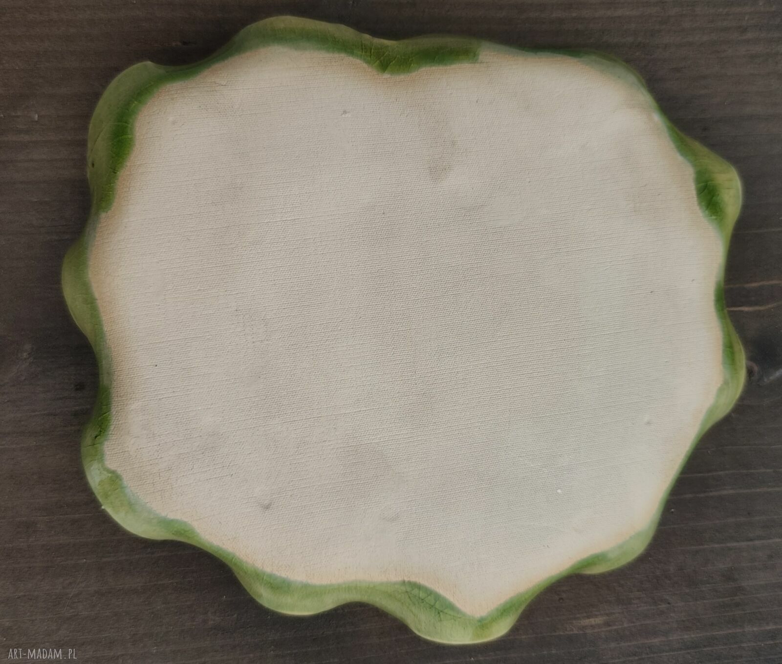 Pojemnik na świeczkę lub biżuterię - ceramiczny domek-lampionek Wolna Chwila