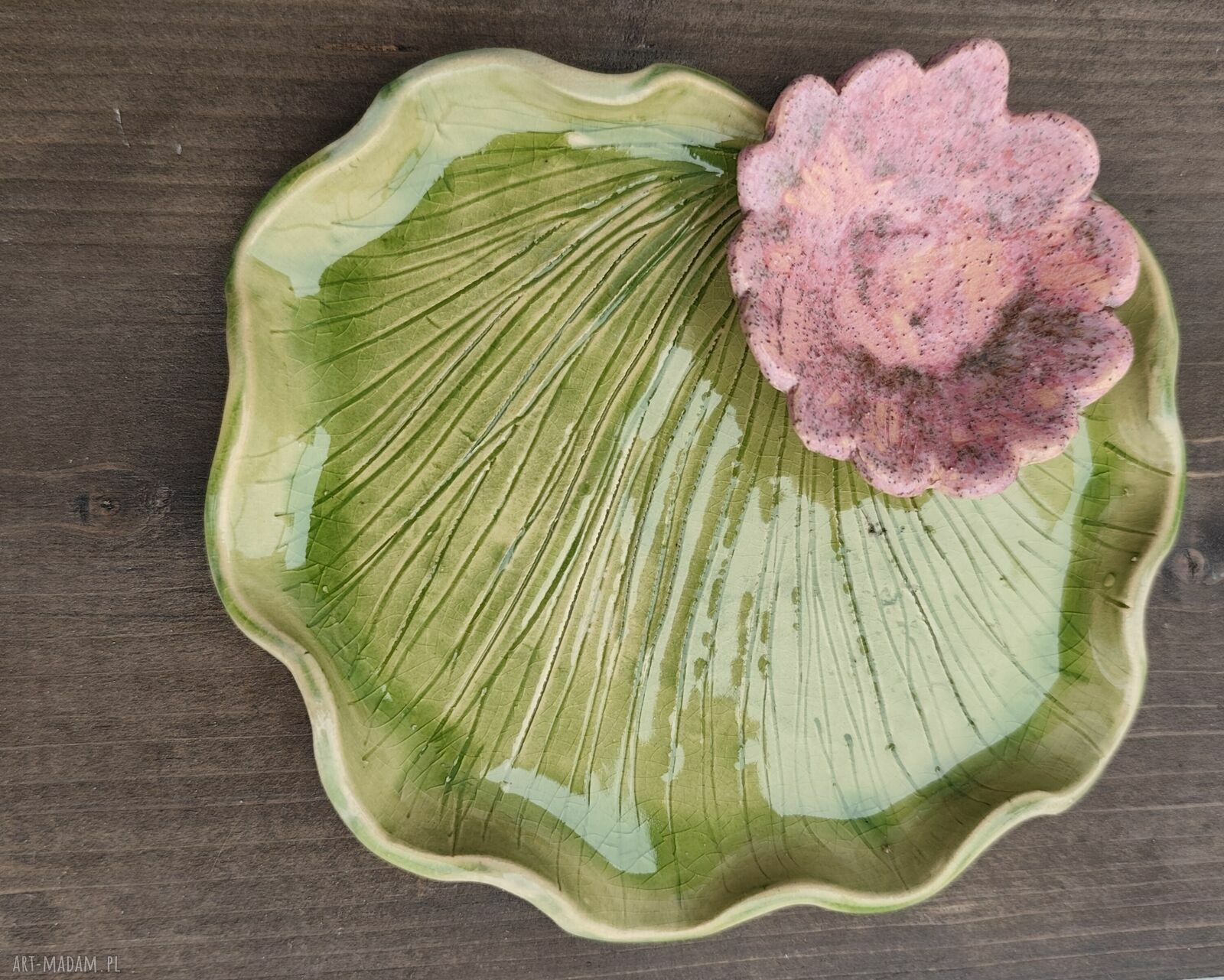 Pojemnik na świeczkę lub biżuterię - ceramiczny domek-lampionek Wolna Chwila