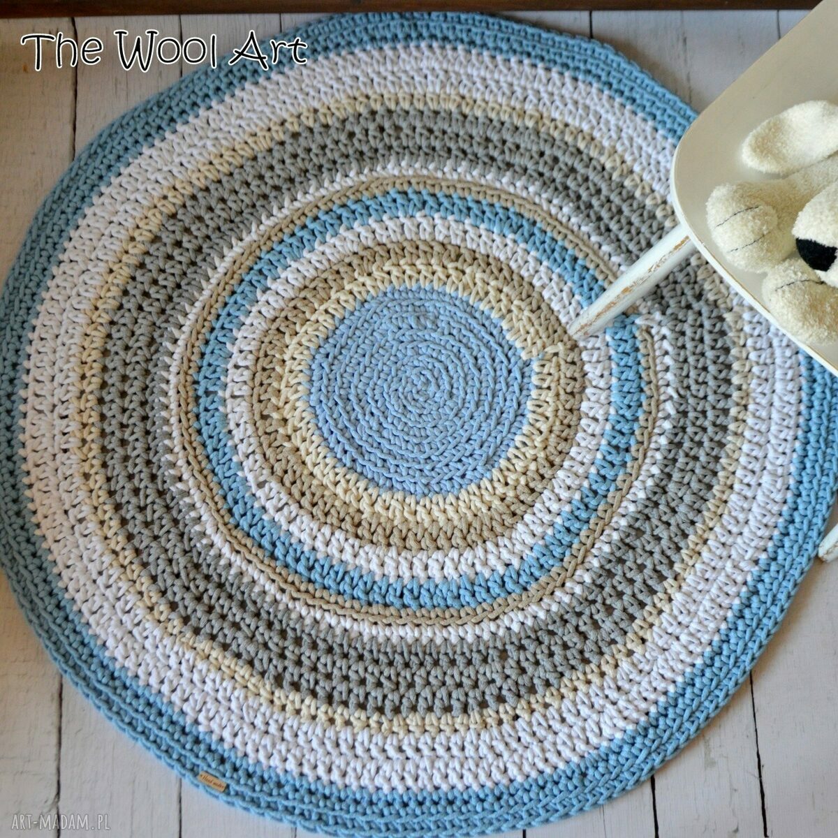 pokoik dziecka: dywanik Zamówienie P. Maria ręcznie robione