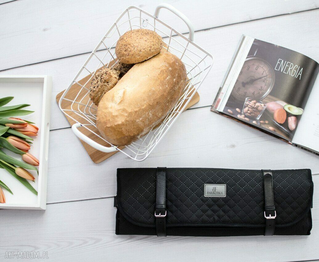 Pojemny pokrowiec na noże kuchenne 1006 Farbotka