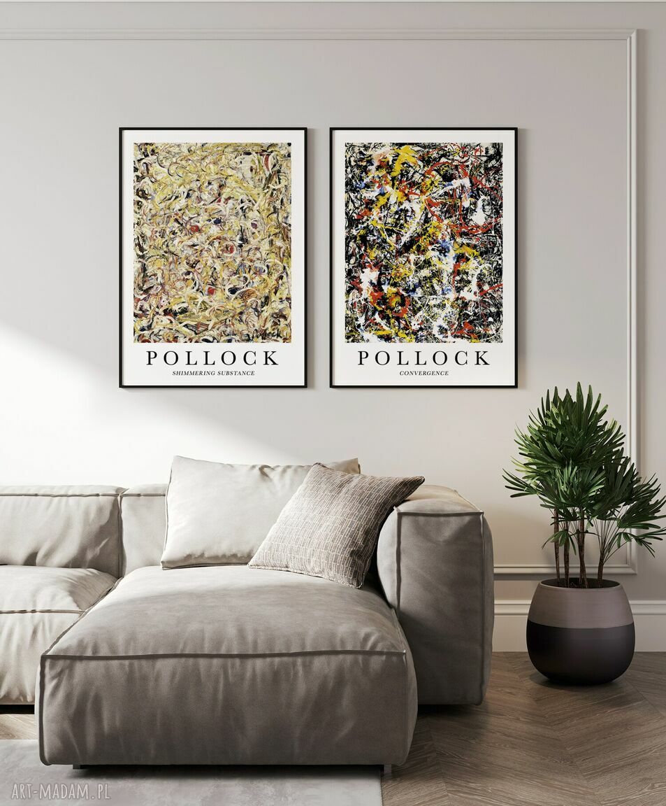 Pollock - zestaw plakatów Jackson Pollock 50x70 cm
