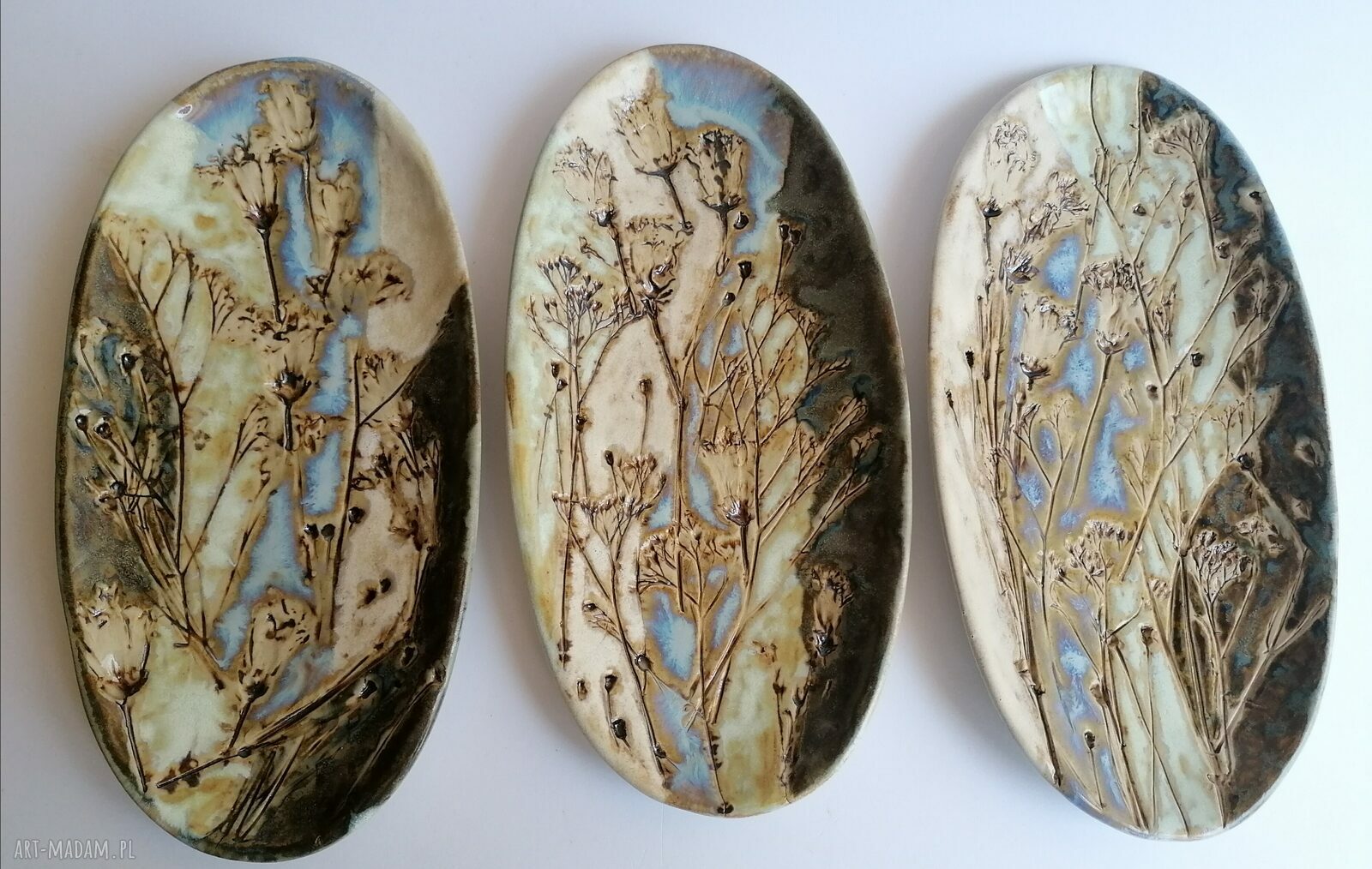 Półmisek „Jak bukiet kwiatów” - ceramika handmade