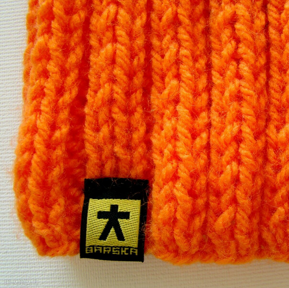 pomarańczowa czapka unisex