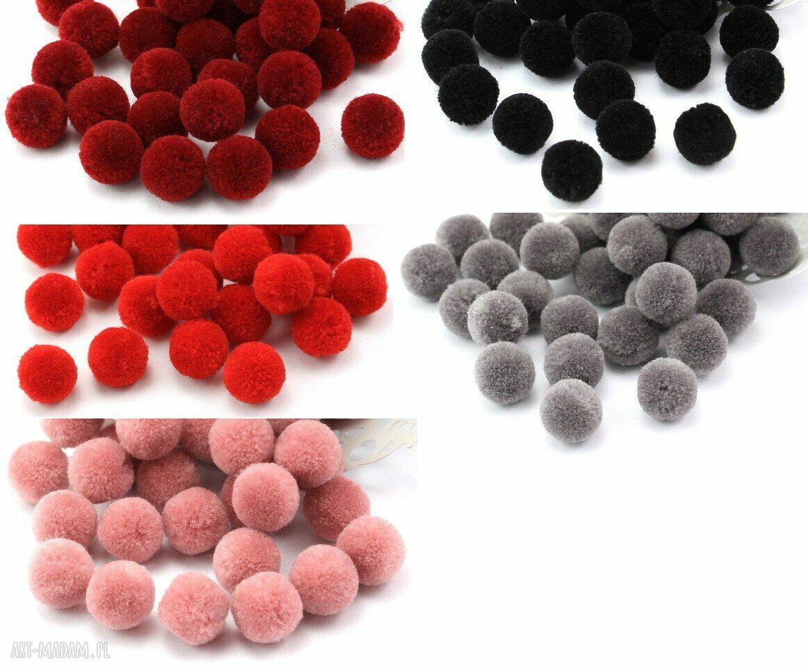 Poplavsky srebro 925 długi choker pompony złoto