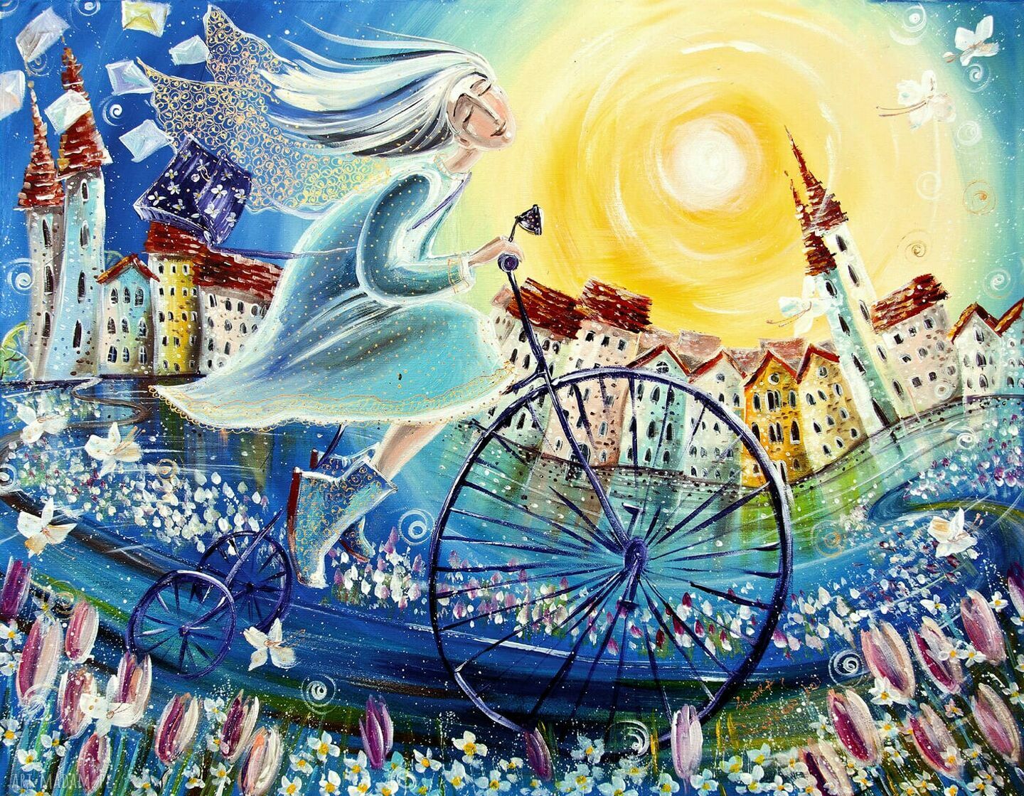"Poranek na dobre wiadomości" (Giclee)