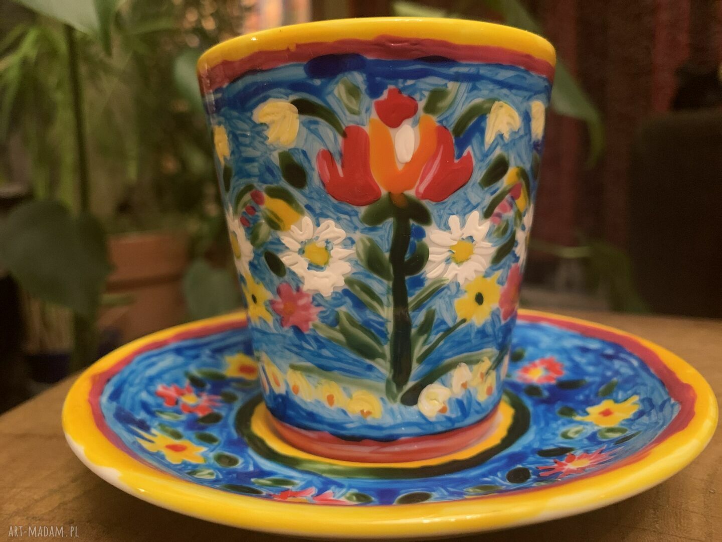 Porcelanowa filiżanka 'Góralskie Prezenty'