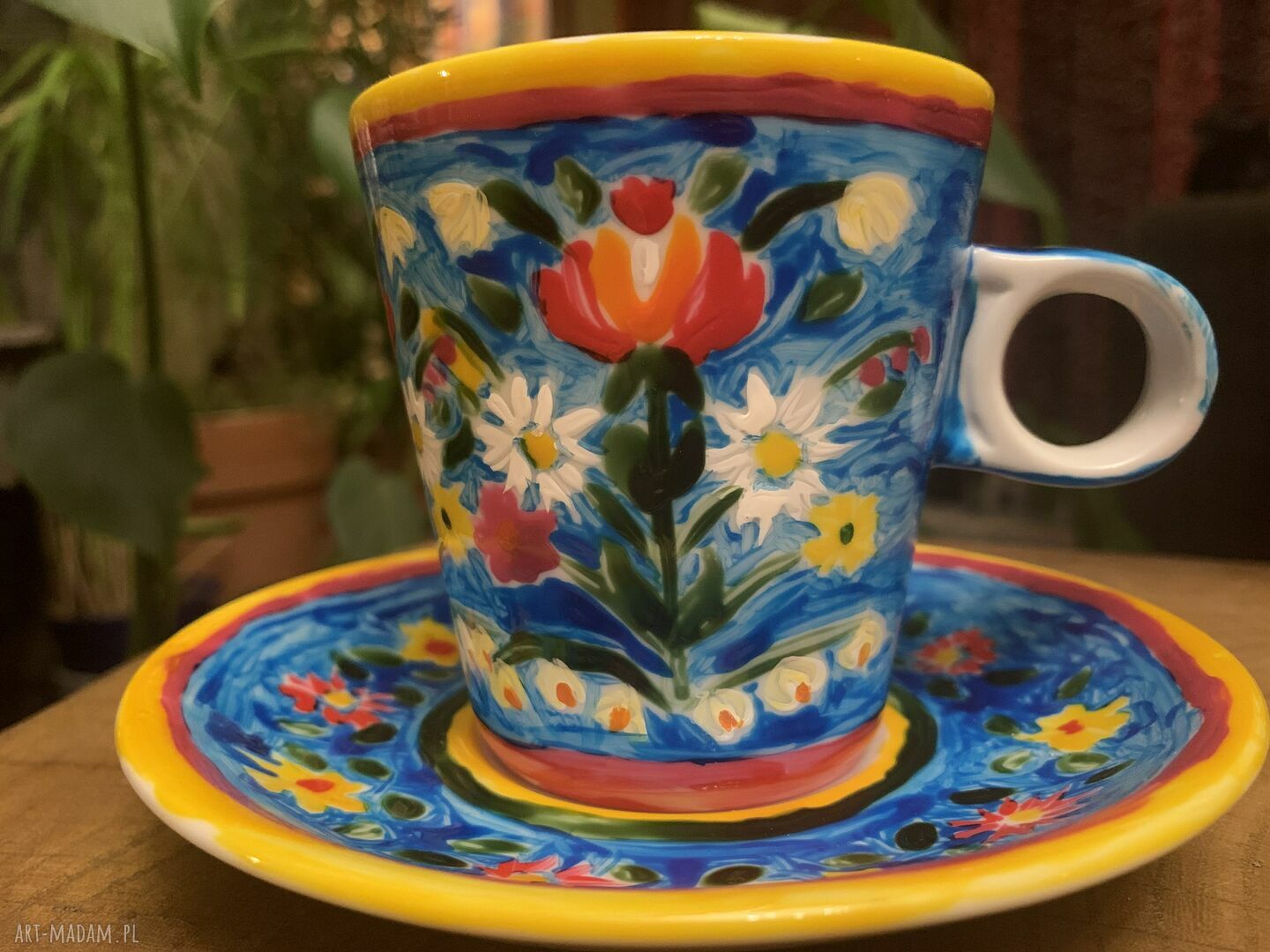 Porcelanowa filiżanka 'Góralskie Prezenty'