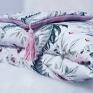 ręcznie robione pokoik dziecka pościel do łóżeczka bawełna z pięknym wzorem i muślinem