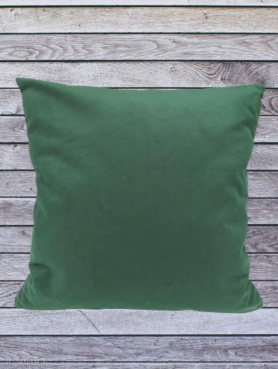 Poszewka dekoracyjna Wianek 45x45 cm z weluru tapicerskiego