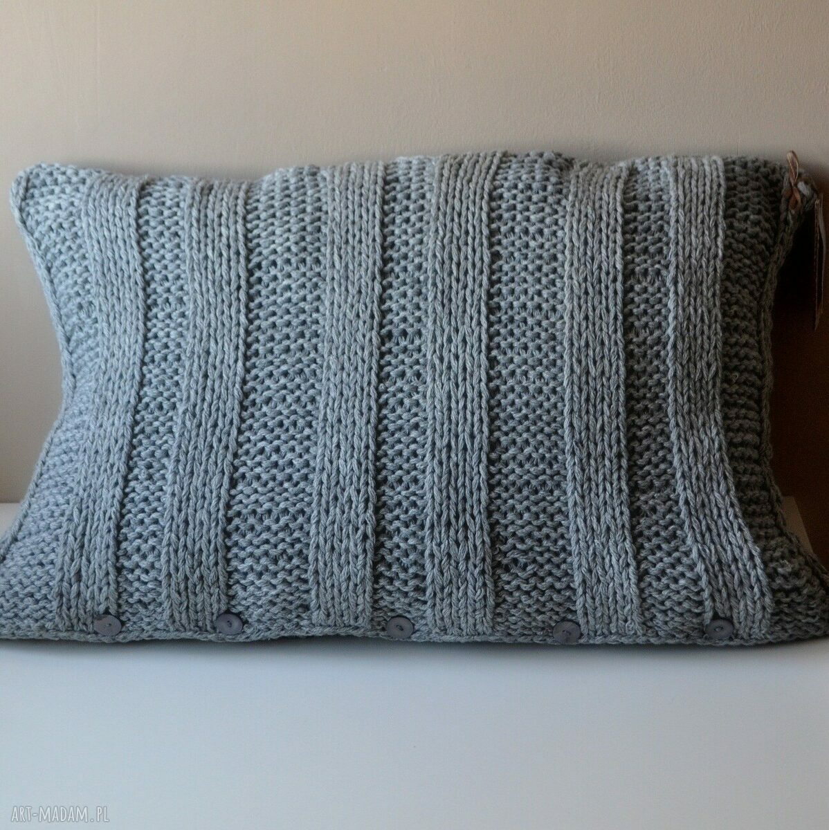 dom: poszewka na poduszkę handmade