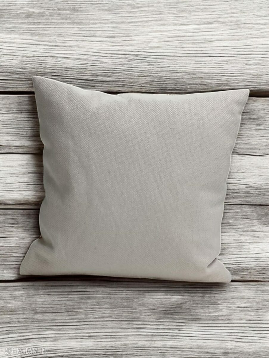 Poszewka ozdobna z panelem żakardowym z motywem konia 45x45