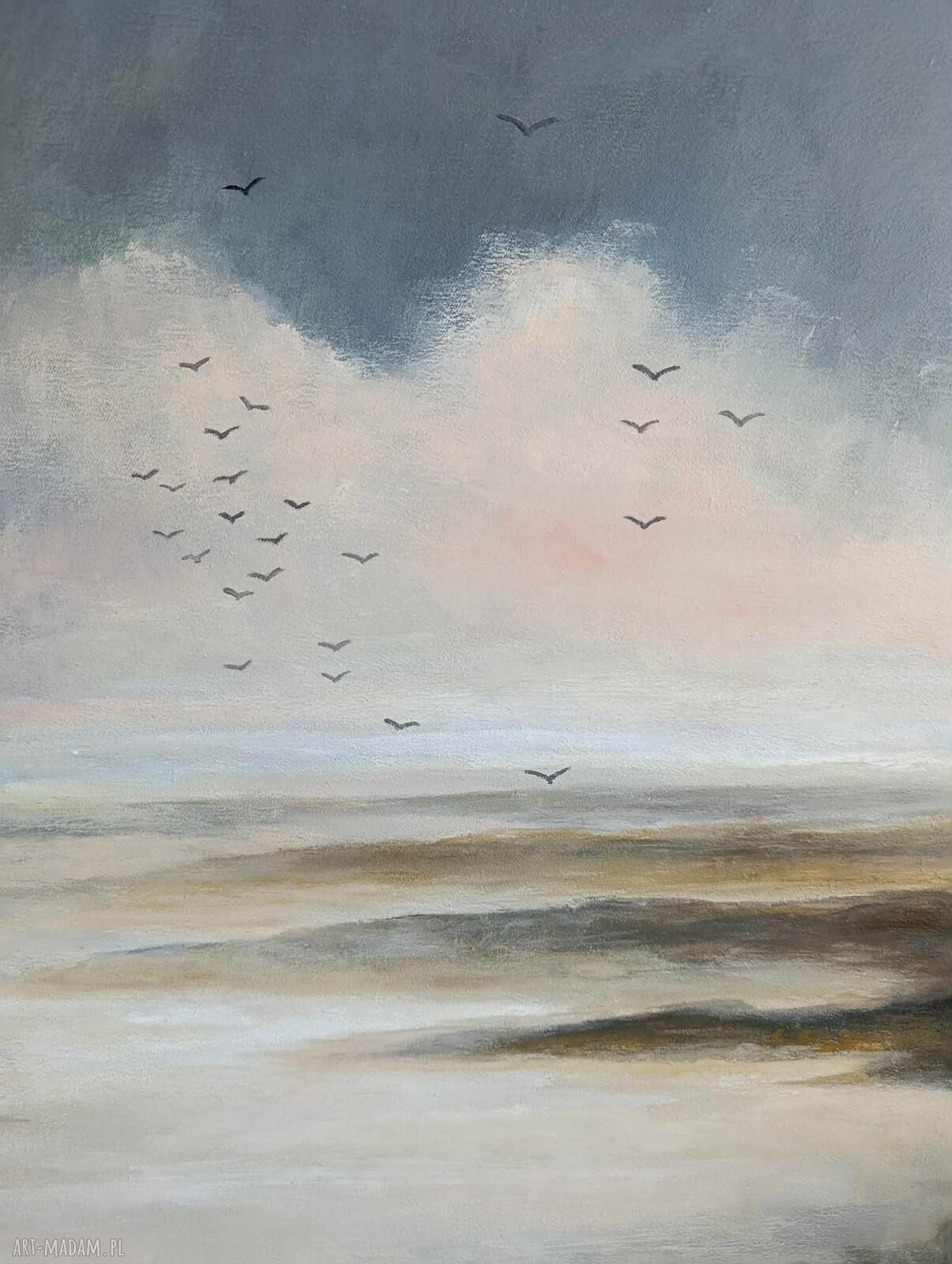 POWROTY - obraz akrylowy na płótnie 80x60 cm, gotowy do powieszenia