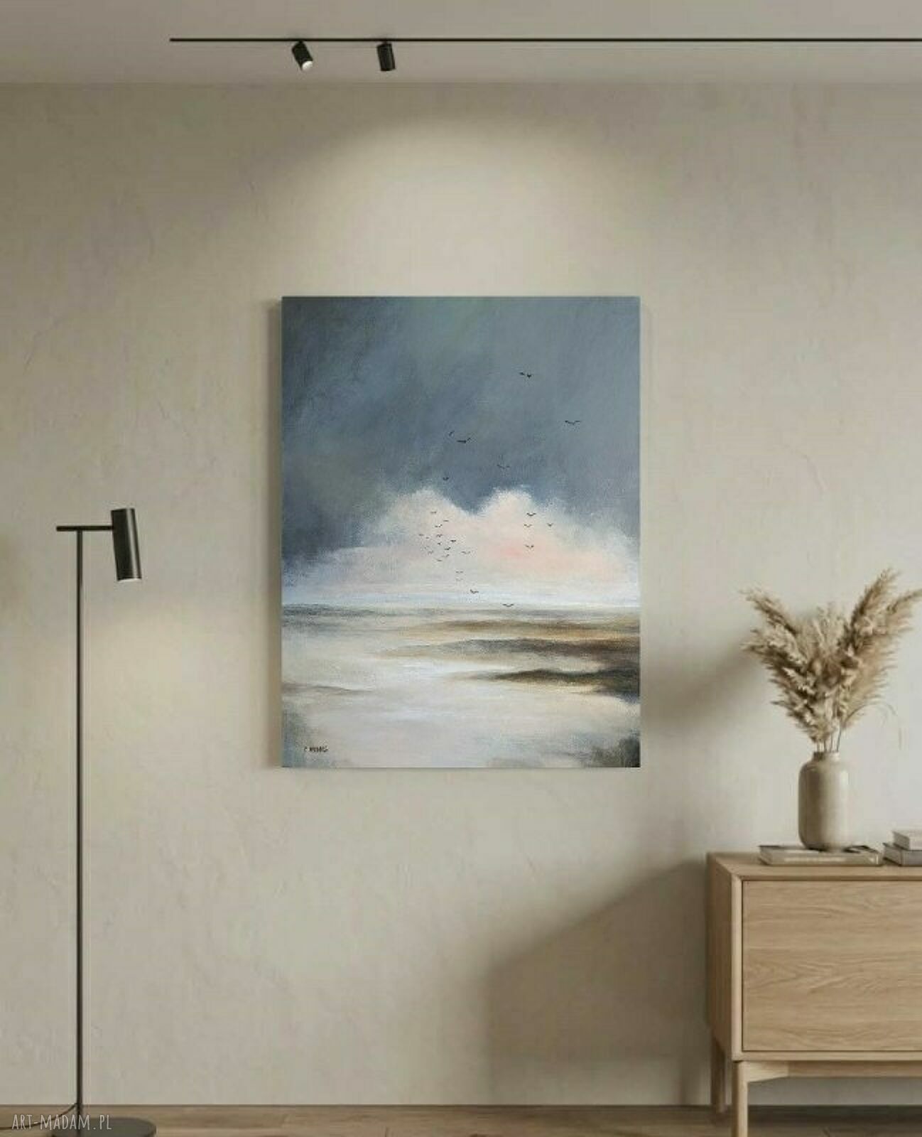 „Powroty” - obraz akrylowy 80x60 cm na płótnie