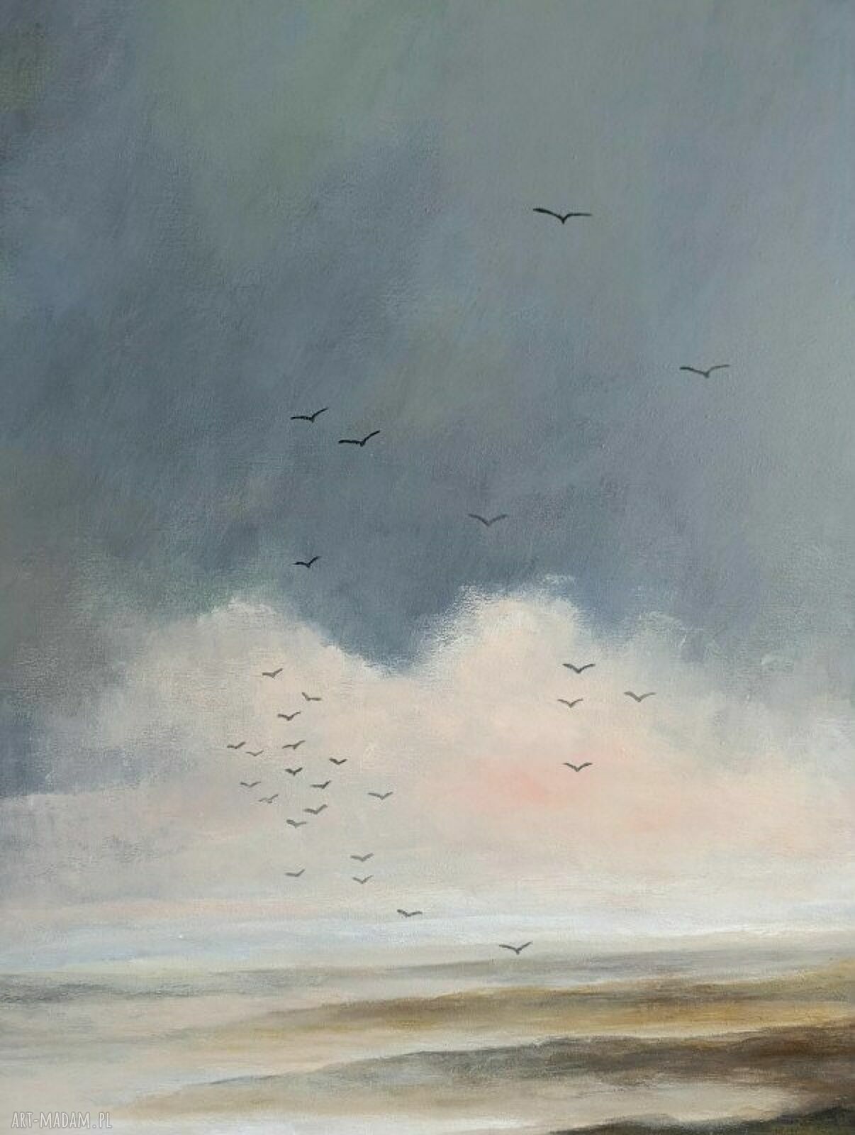 Powroty - obraz akrylowy 80x60 cm, gotowy do powieszenia (bez oprawy)