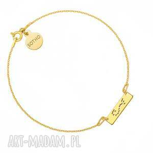złota bransoletka z konstelacją skorpiona sotho