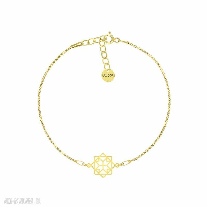 bransoletki: BRANSOLETKA z ażurowym łącznikiem CELEBRATE ręcznie zrobione