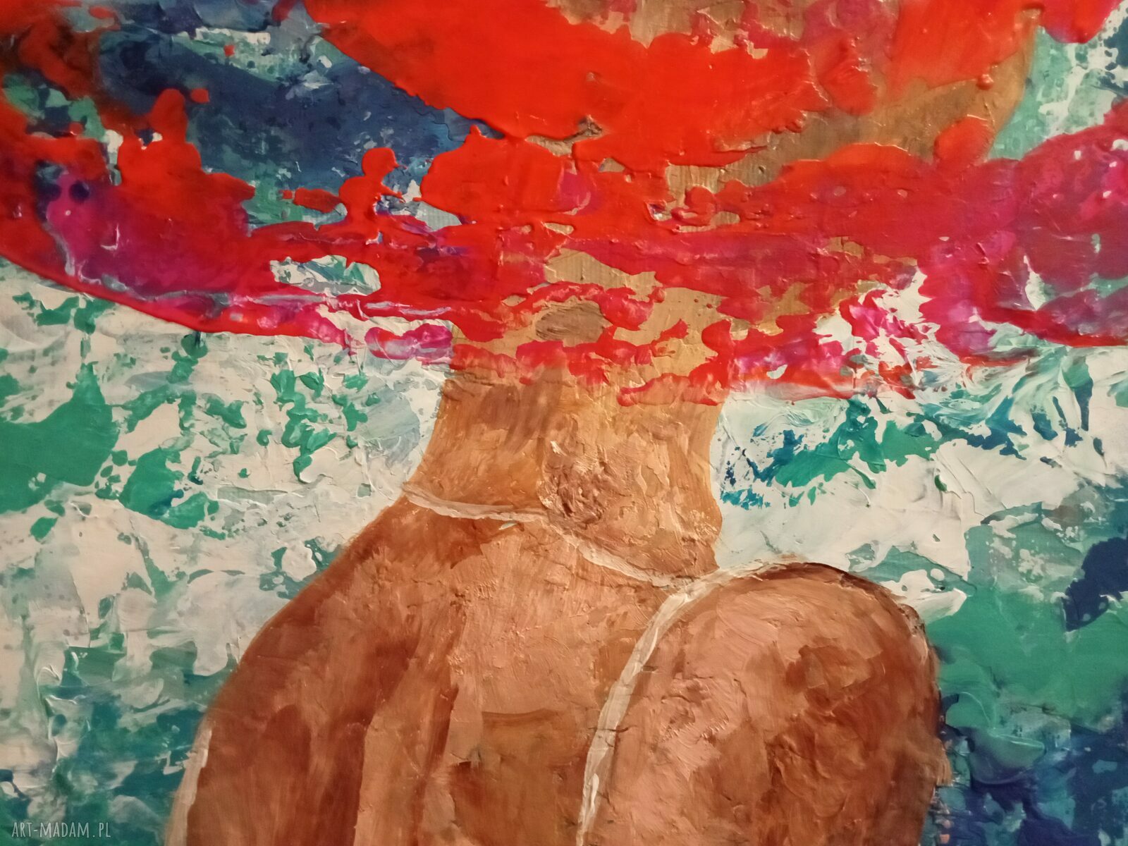 Pretty Woman - obraz akrylowy 40x50x2 cm, gotowy do zawieszenia