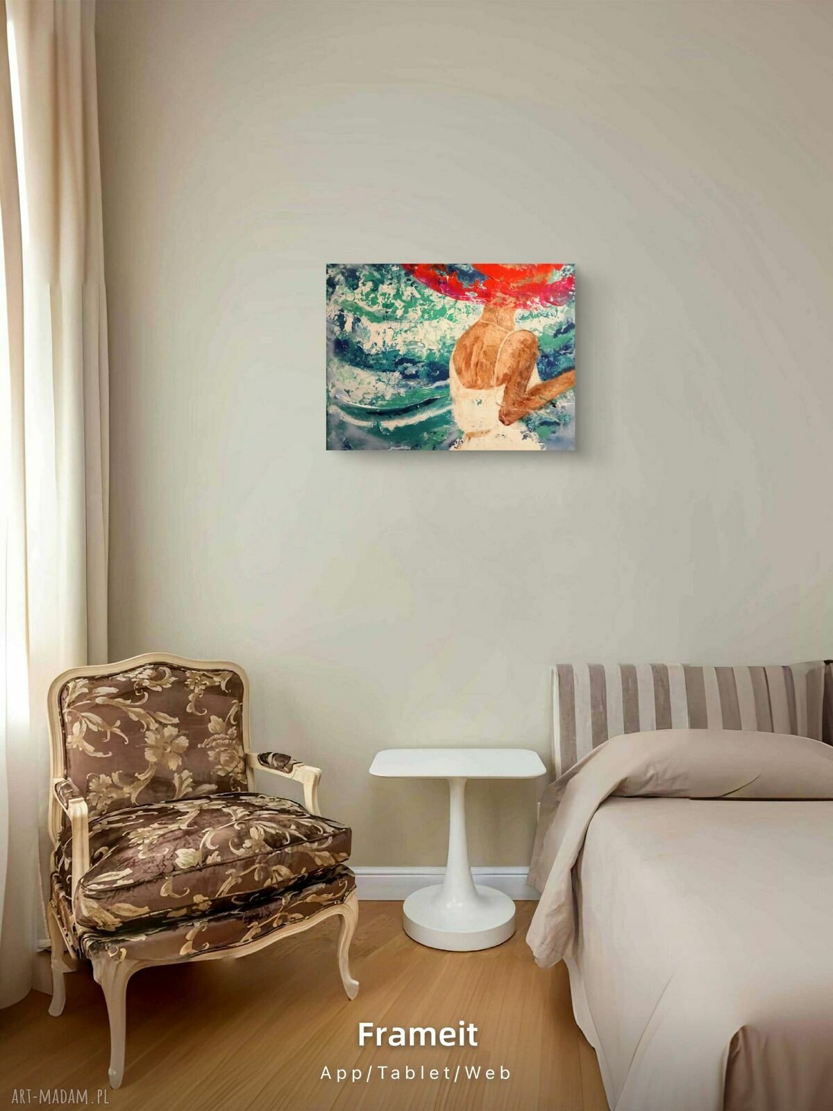 Pretty Woman - obraz akrylowy 40x50x2 cm, gotowy do zawieszenia