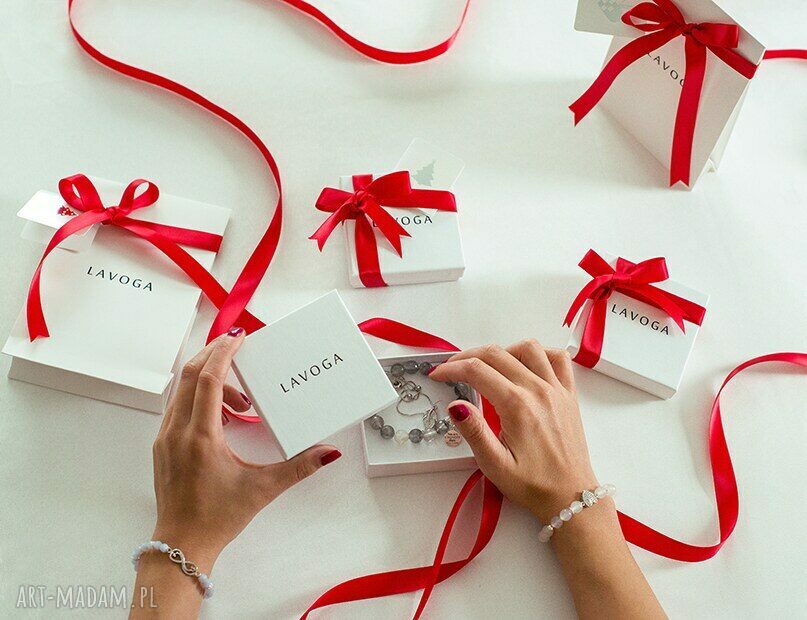 bransoletki: BRANSOLETKA z kółeczkami CELEBRATE hand made