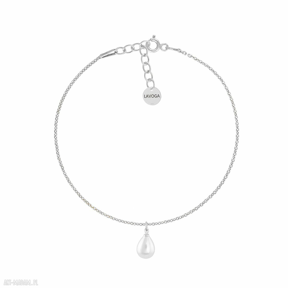 Bransoletka perłą pearly chic majorka srebro biżuteria