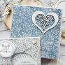 unikatowe scrapbooking kartki pamiątka narodzin, chrztu świętego